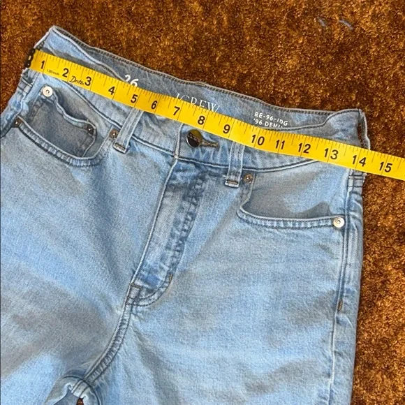 J. Crew Light Blue Flare Jeans - Picture 2 of 10